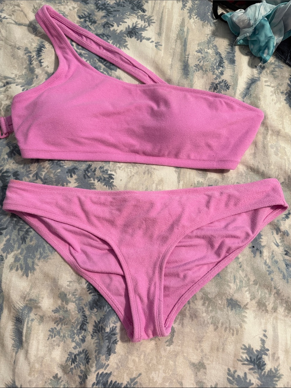 Body Glove Lavender-Pink Bikini Top and Bottom Set